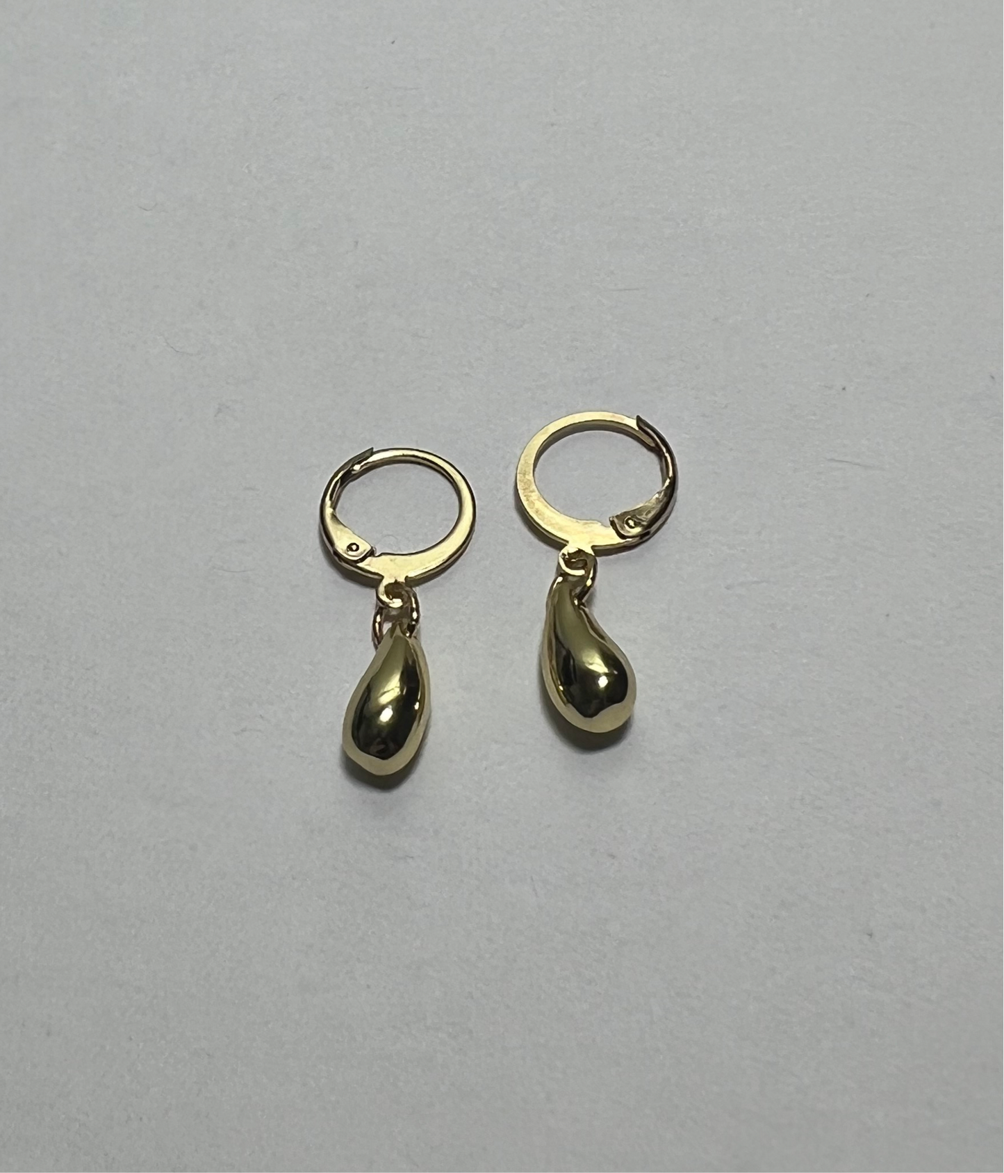 18K gold plated huggies