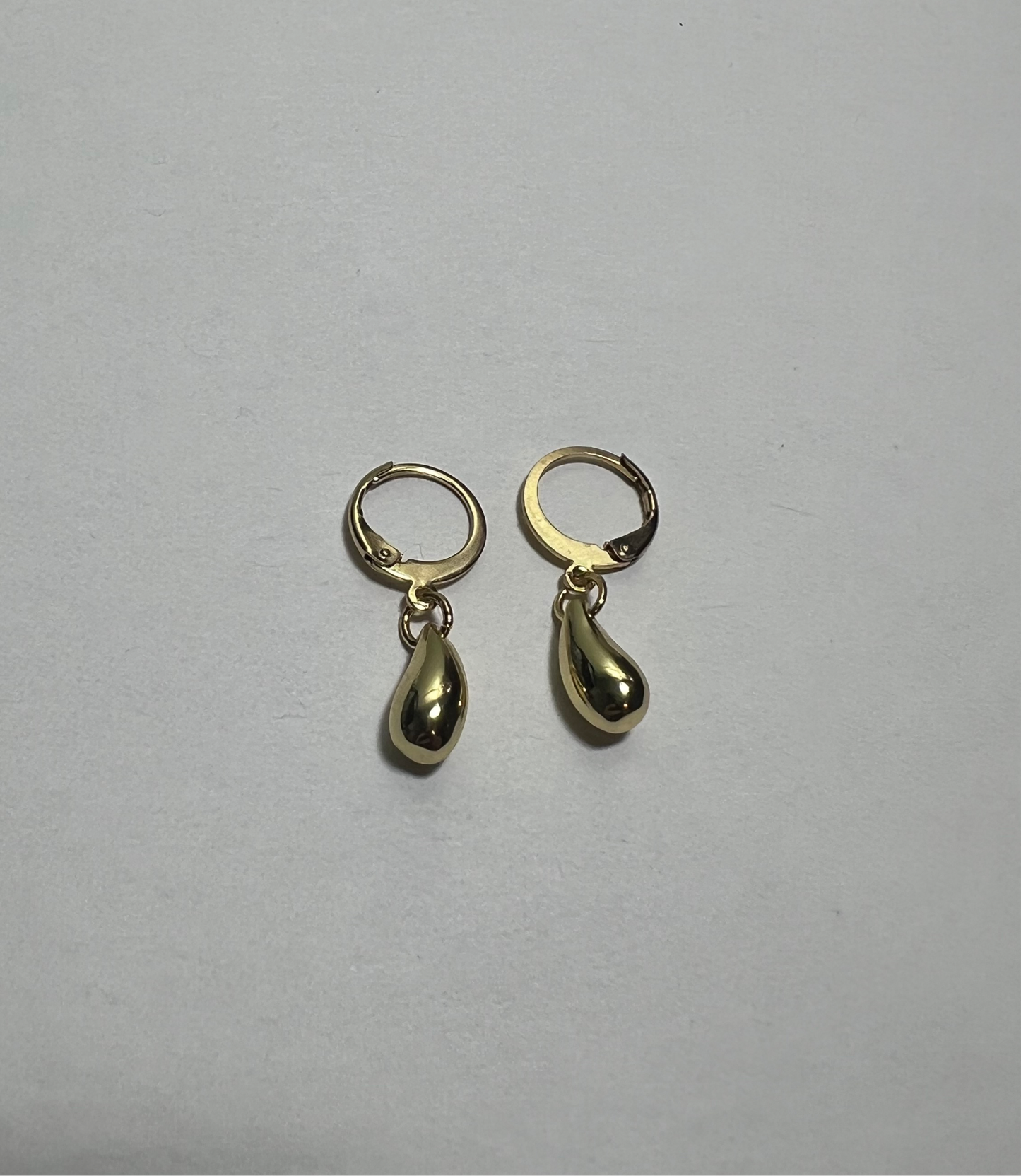 18K gold plated huggies