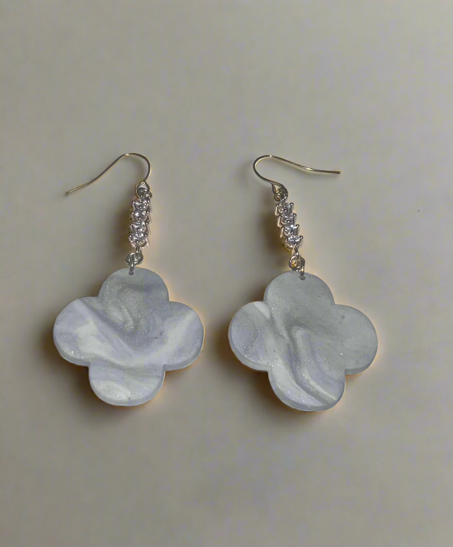 Gold Plated Dangle Earrings